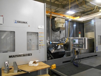 2010,OKUMA,MULTUS B-750-W,CNC Lathes, Multi-Axis,|,Glow Enterprises LLC